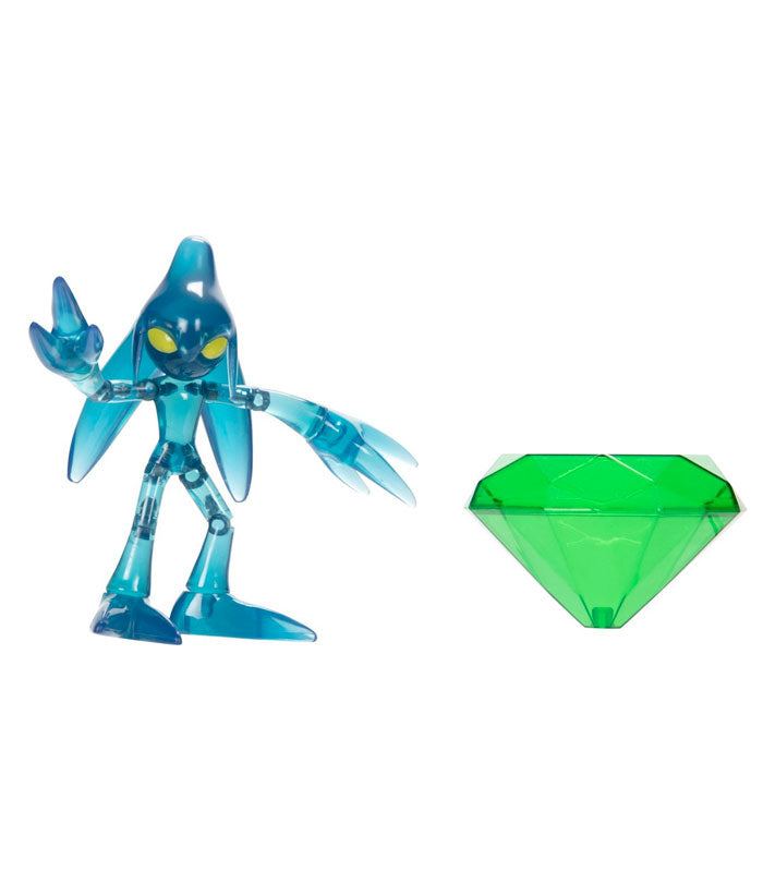 Sonic The Hedgehog Chaos Figure with Master Emerald, detailed and poseable.