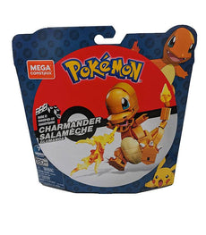 Pokemon Mega Construx Charmander construction set with 180 pieces for kids 6+.