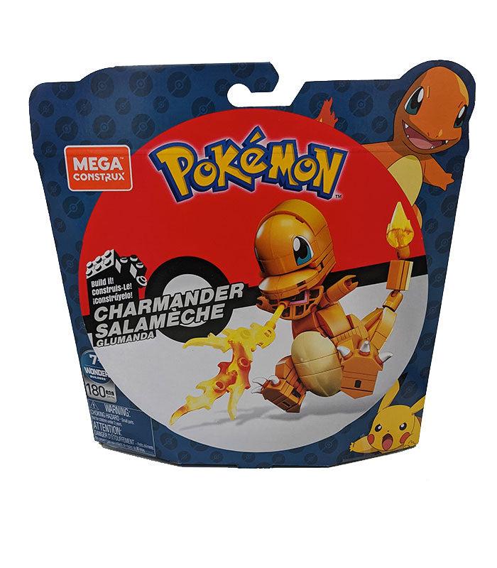 Pokemon Mega Construx Charmander construction set with 180 pieces for kids 6+.
