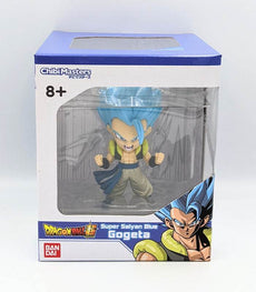 Chibi Masters Dragon Ball Super Gotega collectible figure in a display box.