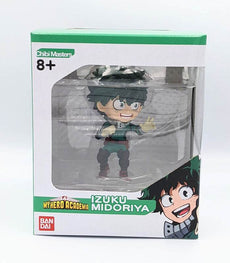 Chibi Masters My Hero Academia Izuku Midoriya figure in window box packaging.