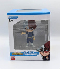 Chibi Masters My Hero Academia Shoto Todoroki anime figure in display box.