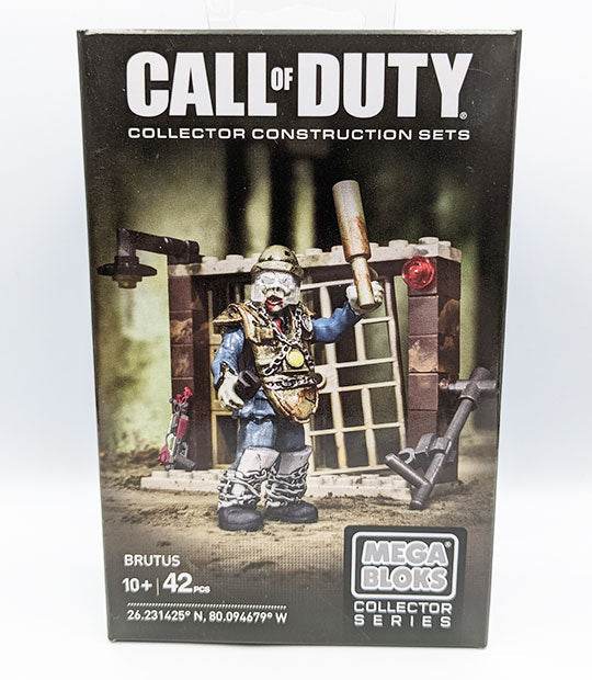 Call Of Duty Brutus Collector Construction Set by Mega Bloks with 42 pieces and 4 accessories for ages 10+.