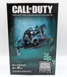 Call of Duty Seal Collector Construction Set by Mega Bloks, 41 pieces, suitable for ages 10+.