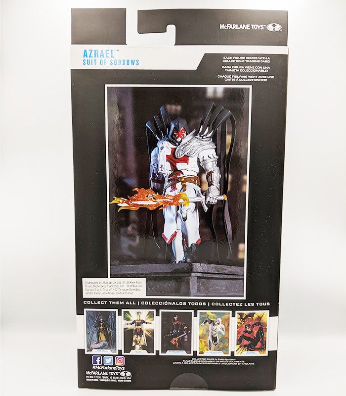 DC Multiverse - Azrael Suit Of Sorrows back of box