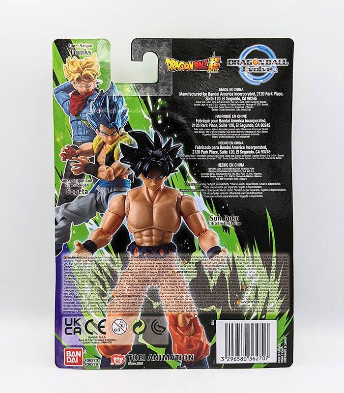 Dragon Ball Super - Son Goku Ultra Instinct Sign. back of pack