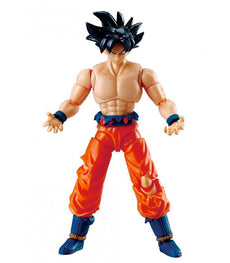 Dragon Ball Super Son Goku Ultra Instinct Sign action figure with articulation.