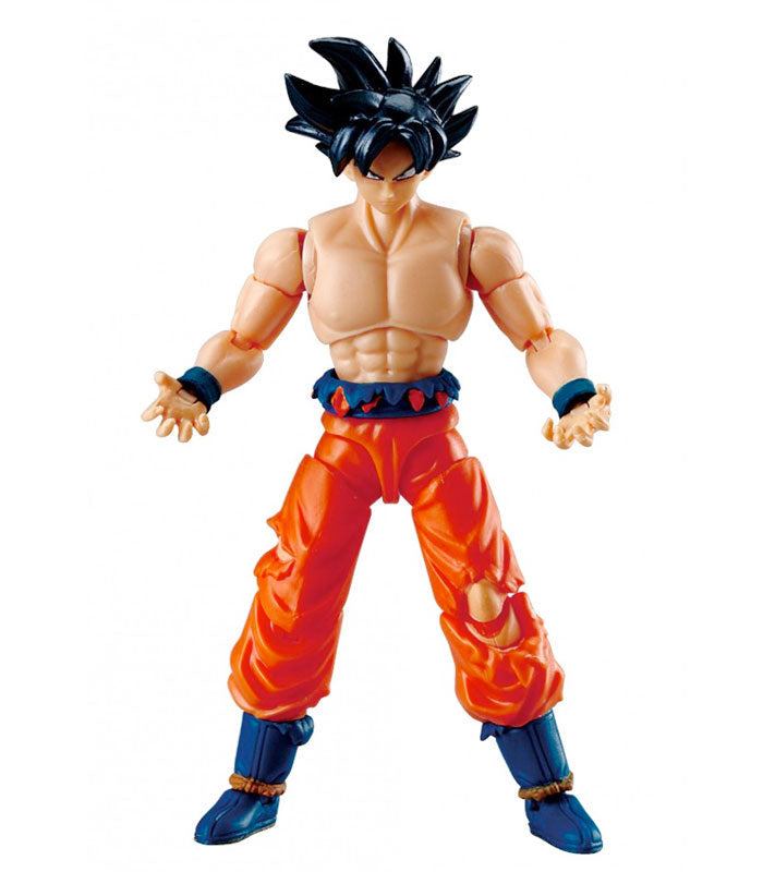 Dragon Ball Super Son Goku Ultra Instinct Sign action figure with articulation.