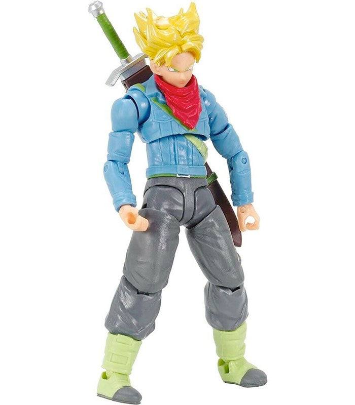 Dragon Ball Super Super Saiyan Trunks action figure with articulation.