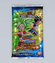 Load image into Gallery viewer, Dragon Ball Super Card Game Unison Warrior Saiyan Showdown Booster Pack B15.

