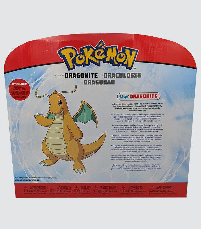 Pokemon Battle Figures - Dragonite back of box