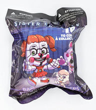 Load image into Gallery viewer, Five Nights at Freddy&#39;s Sister Location Hangers mystery blind bag featuring Circus Baby design.

