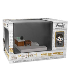 Funko POP! Mini Moments Potions Class Harry Potter collectible set in box.