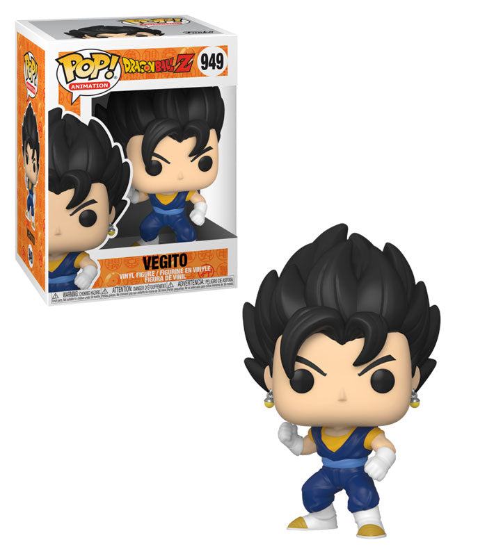Dragon Ball Z Vegito POP! Vinyl figure in display box.