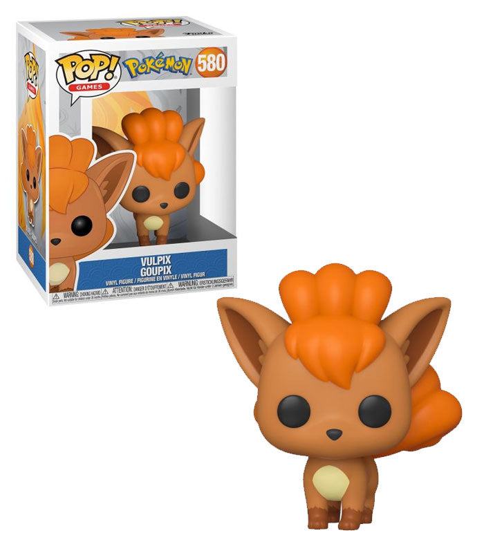 Vulpix Pokemon POP! Vinyl Figure in display box.