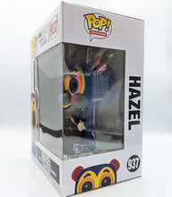 Load image into Gallery viewer, Umbrella Academy Hazel POP! Vinyl Figure in bear mask packaged in windowed box.

