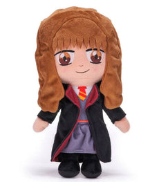 Hermione Granger 11.5 inch plush toy in Gryffindor uniform from Harry Potter series.