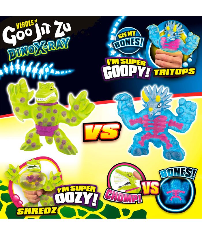Heroes of Goo Jit Zu Dino X-Ray Stone Age Rampage