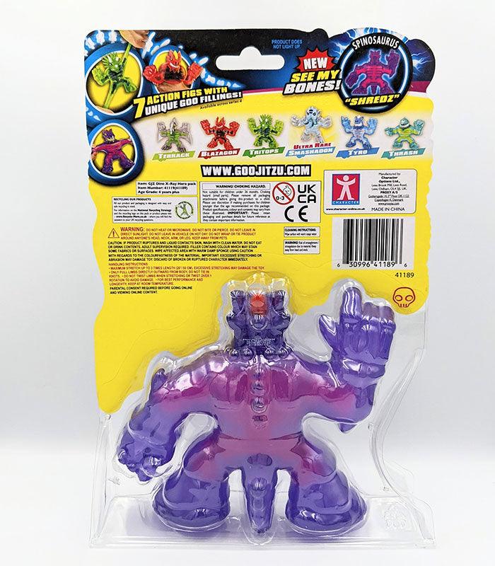 Heroes Of Goo Jit Zu Dino X-Ray Shredz back of pack