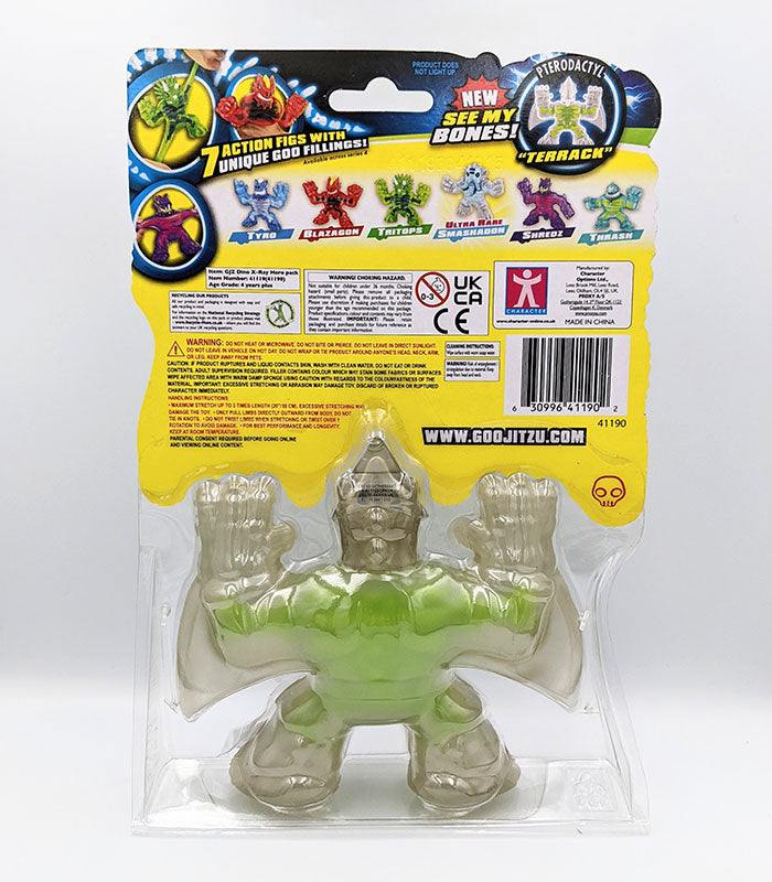Heroes Of Goo Jit Zu Dino X-Ray Terrack back of pack