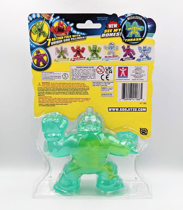 Heroes Of Goo Jit Zu Dino X-Ray Thrash back of pack