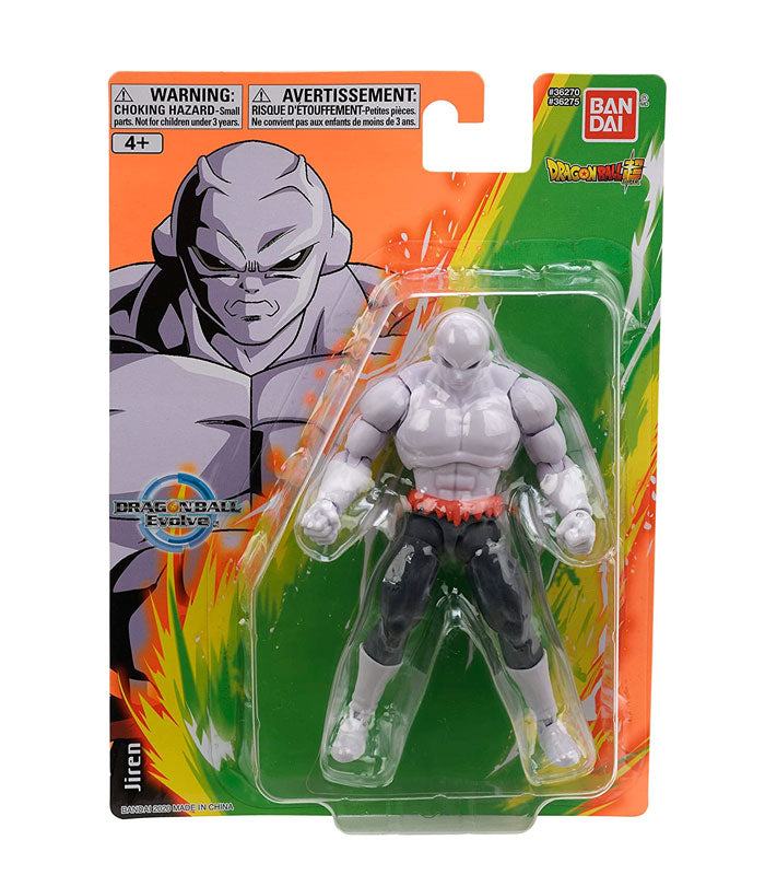 Dragon Ball Super - Jiren 12cm action figure in packaging with Bandai branding.