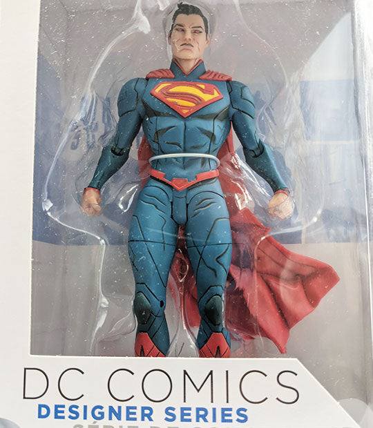 DC Comics Jae Lee Designer Series Superman Action Figure, detailed 7-inch collectible.