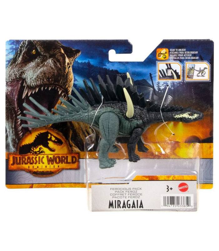 Jurassic World Dominion Ferocious Pack - Miragaia action figure with movable joints and authentic detailing.