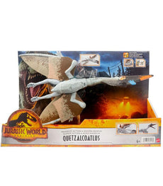 Jurassic World Dominion Massive Action Quetzalcoatlus action figure in packaging.
