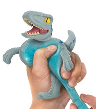 Load image into Gallery viewer, Jurassic World Heroes Of Goo Jit Zu - Blue figure

