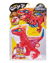 Load image into Gallery viewer, Goo Jit Zu Jurassic World Pyroraptor toy packaging.
