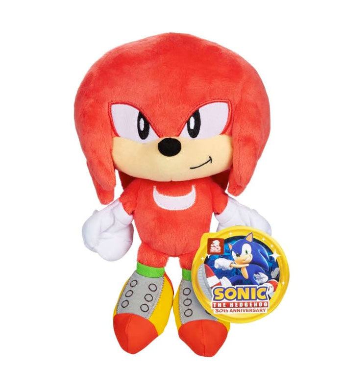 Knuckles the Echidna 9-inch plush from Sonic the Hedgehog series.