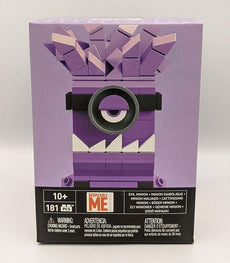 Kubros Mega Bloks Evil Minion construction set box, 181 pieces, ages 10+.
