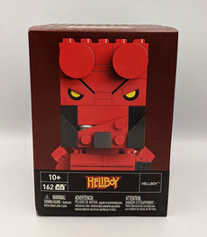 Kubros Mega Bloks Hellboy construction set, 162 pieces, ages 10+, iconic red details.
