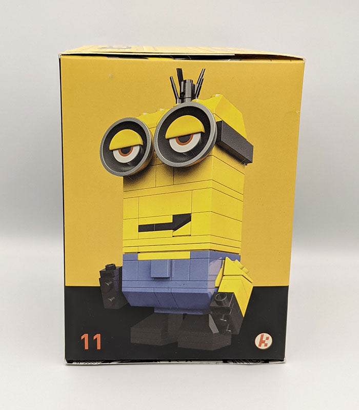 Kubros Mega Bloks - Kevin construction set box with Minion design from Despicable Me.