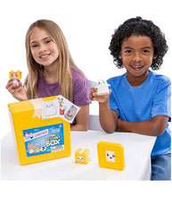 Load image into Gallery viewer, LankyBox Mini Mystery Box with kids holding collectible figures and stickers.
