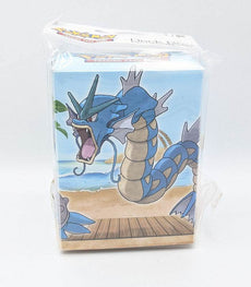 Pokémon Ultra Pro Gyarados Deck Box with Gyarados, Lapras, and Magikarp artwork, for trading card protection.