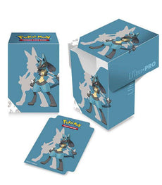 Ultra Pro Full View Deck Box featuring Pokemon Lucario design for card protection.