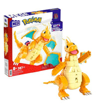 Load image into Gallery viewer, MEGA Pokemon Dragonite Construction Set with 388 pieces and Motion Brick.
