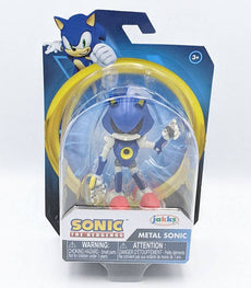 Metal Sonic 2.5 inch mini figure in packaging with articulated design.