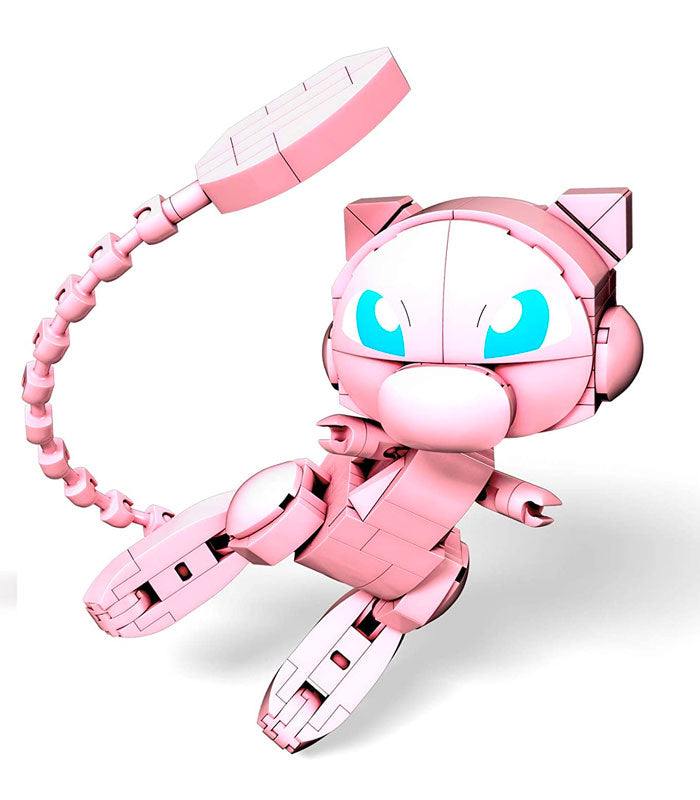 Building set for Pokemon Mega Construx Mew with 194 pieces, suitable for ages 6 and up.