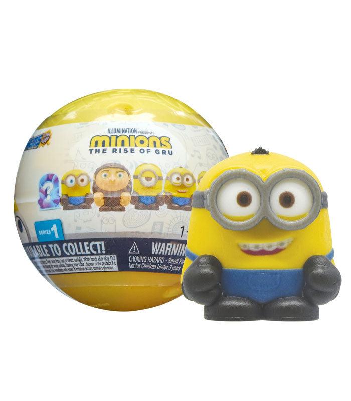 Mash'ems Minions collectible toy capsule and figurine.
