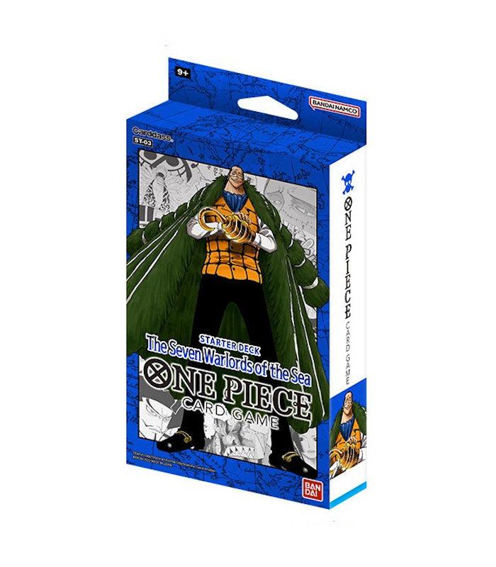 One Piece Card Game - The Seven Warlords of the Sea Starter Deck ST03 packaging.