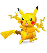 Load image into Gallery viewer, Pokemon Mega Pikachu 211-piece construction set, fully poseable toy for fans.
