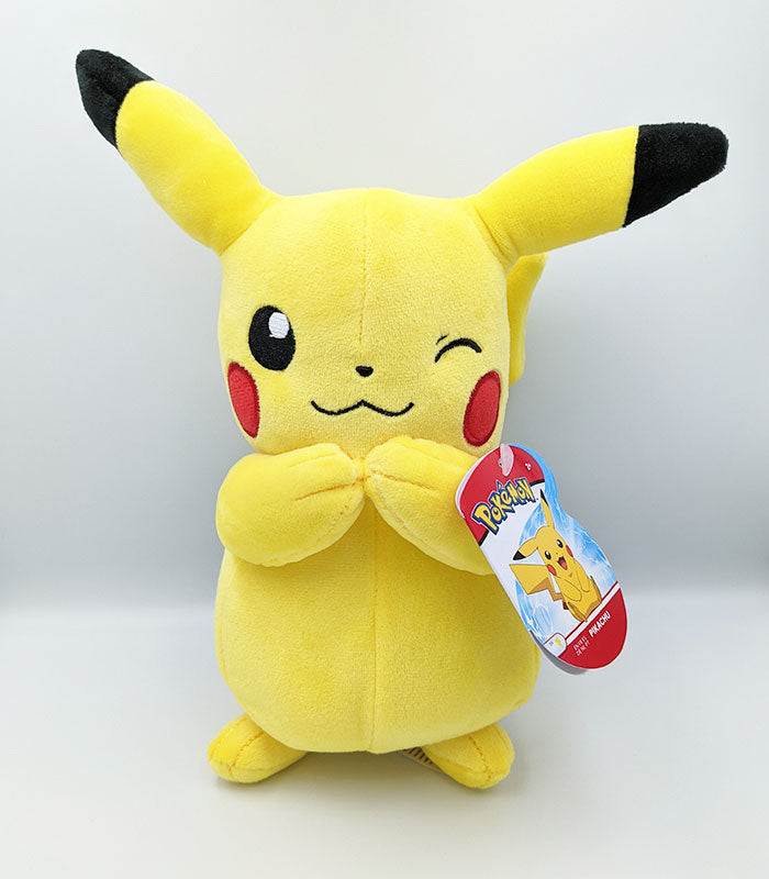 Winking Pikachu 8" Plush Pokemon