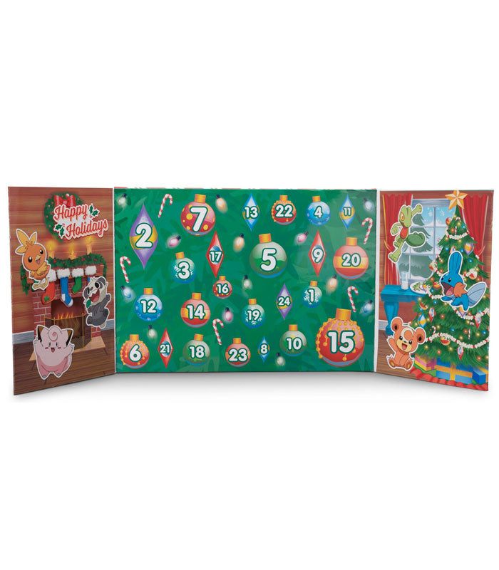Inside the Pokemon Advent Calendar 2022