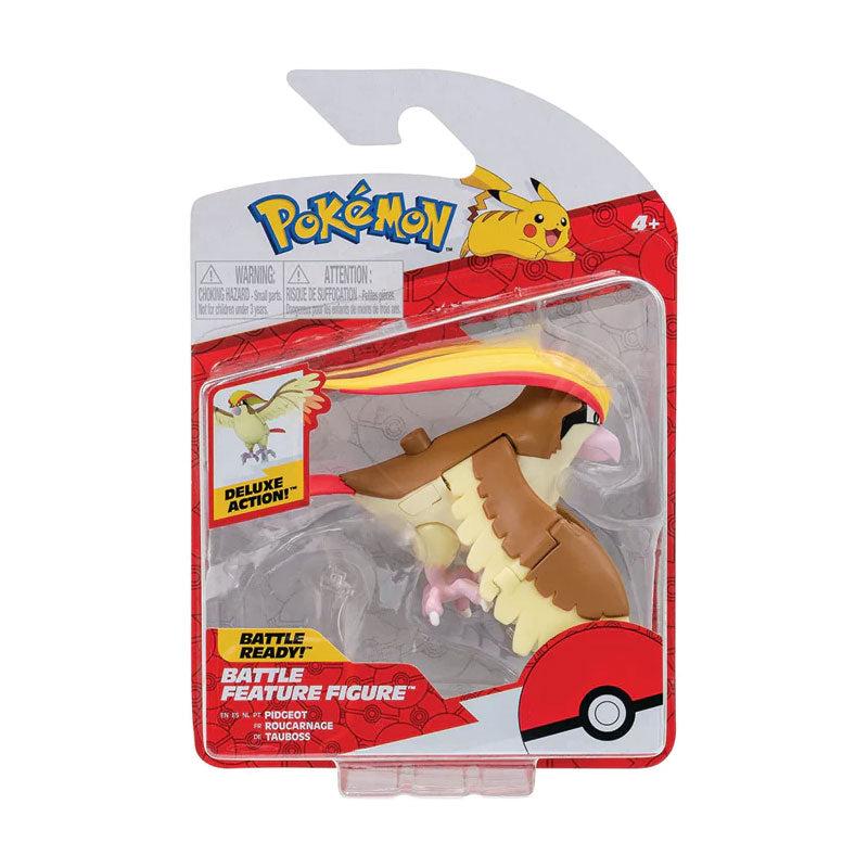 Pokemon Battle Figure Pidgeot in packaging with detailed design and vibrant colors.