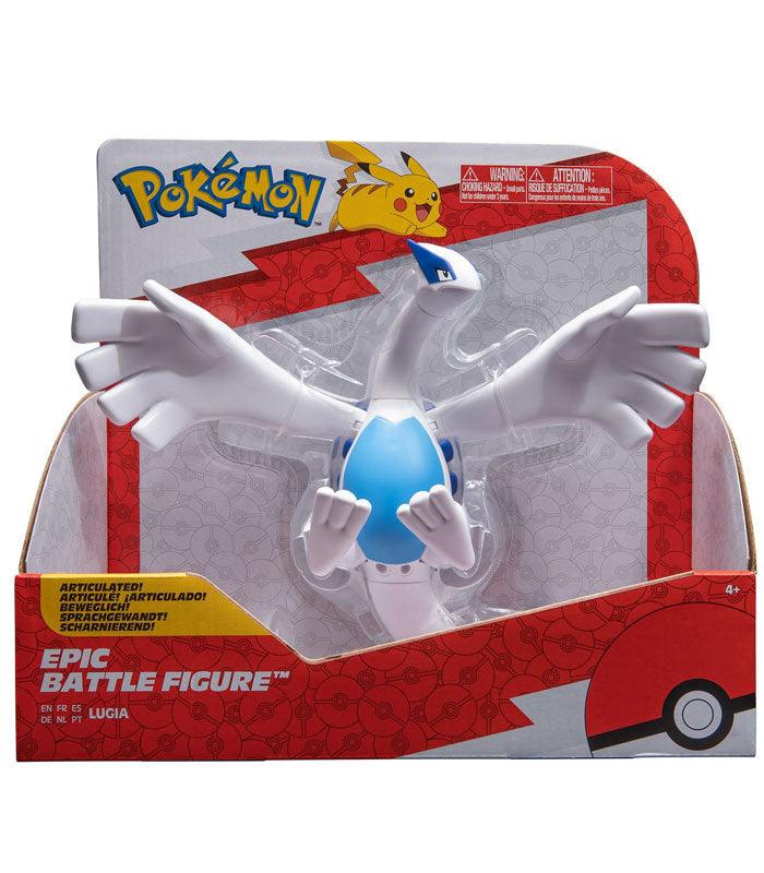 Pokemon Epic Battle Figure - Lugia with posable wings in packaging.