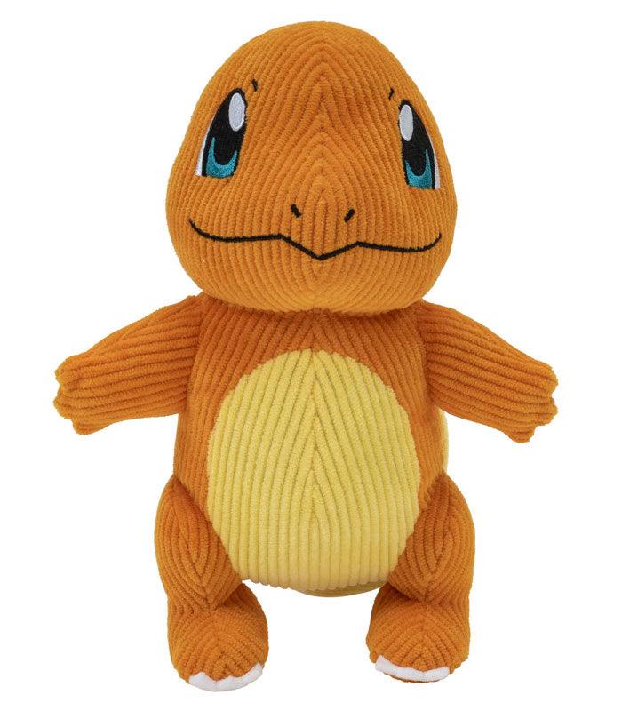Charmander 8" Corduroy Plush Pokemon toy for fans.