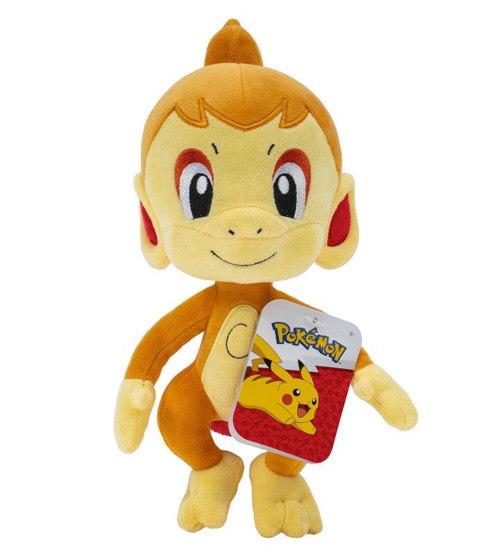 Chimchar 8" plush Pokemon toy, super soft and detailed, perfect for fans and collectors.